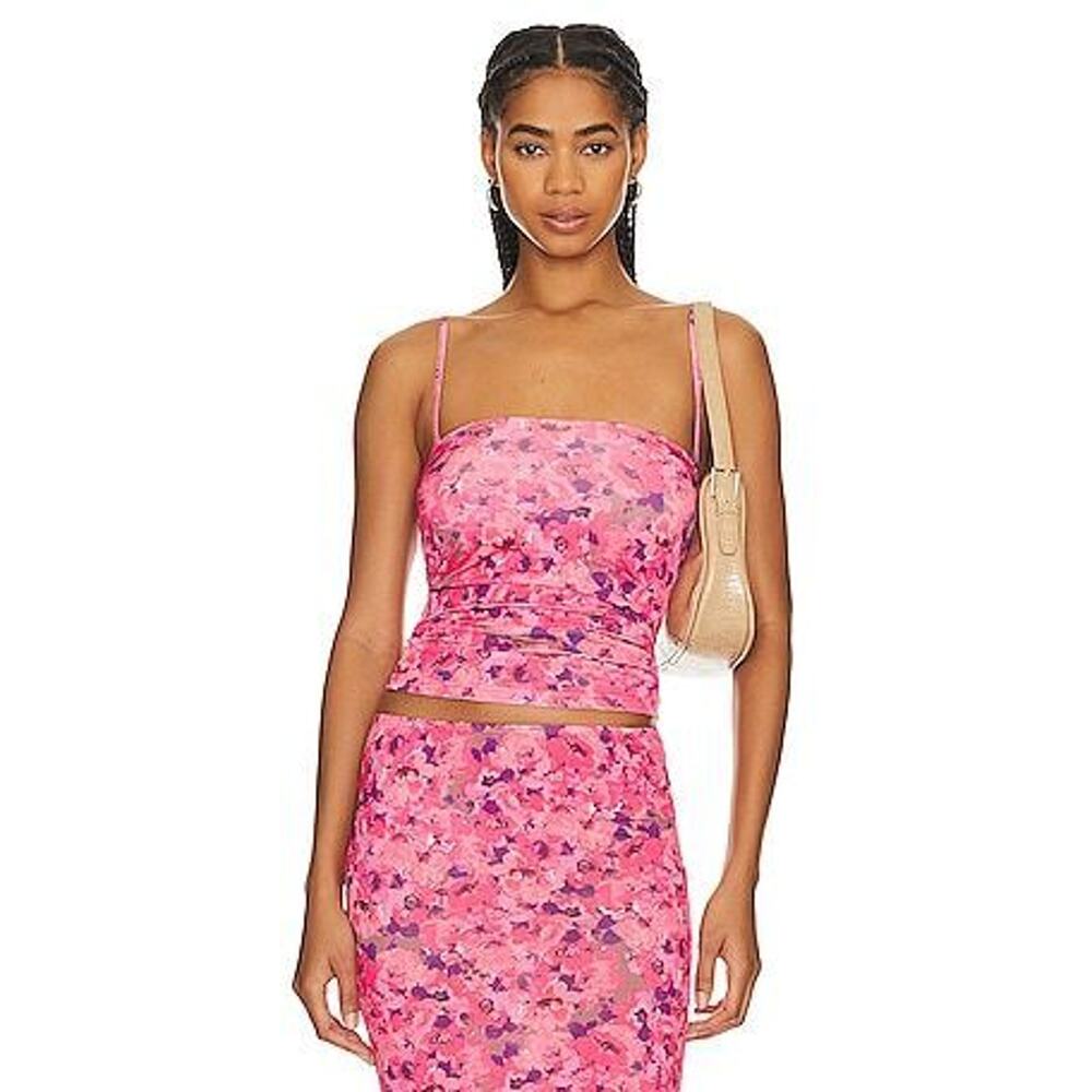 Musier Paris Chacha Top - 4 - Pink & Purple